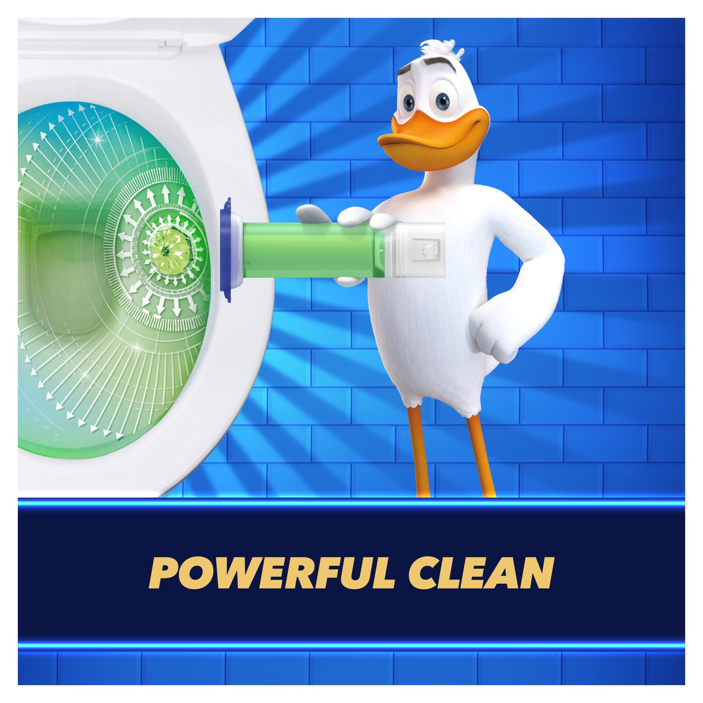 Duck Mint Mission toilet gel refill 2x36ml, imported from the UK