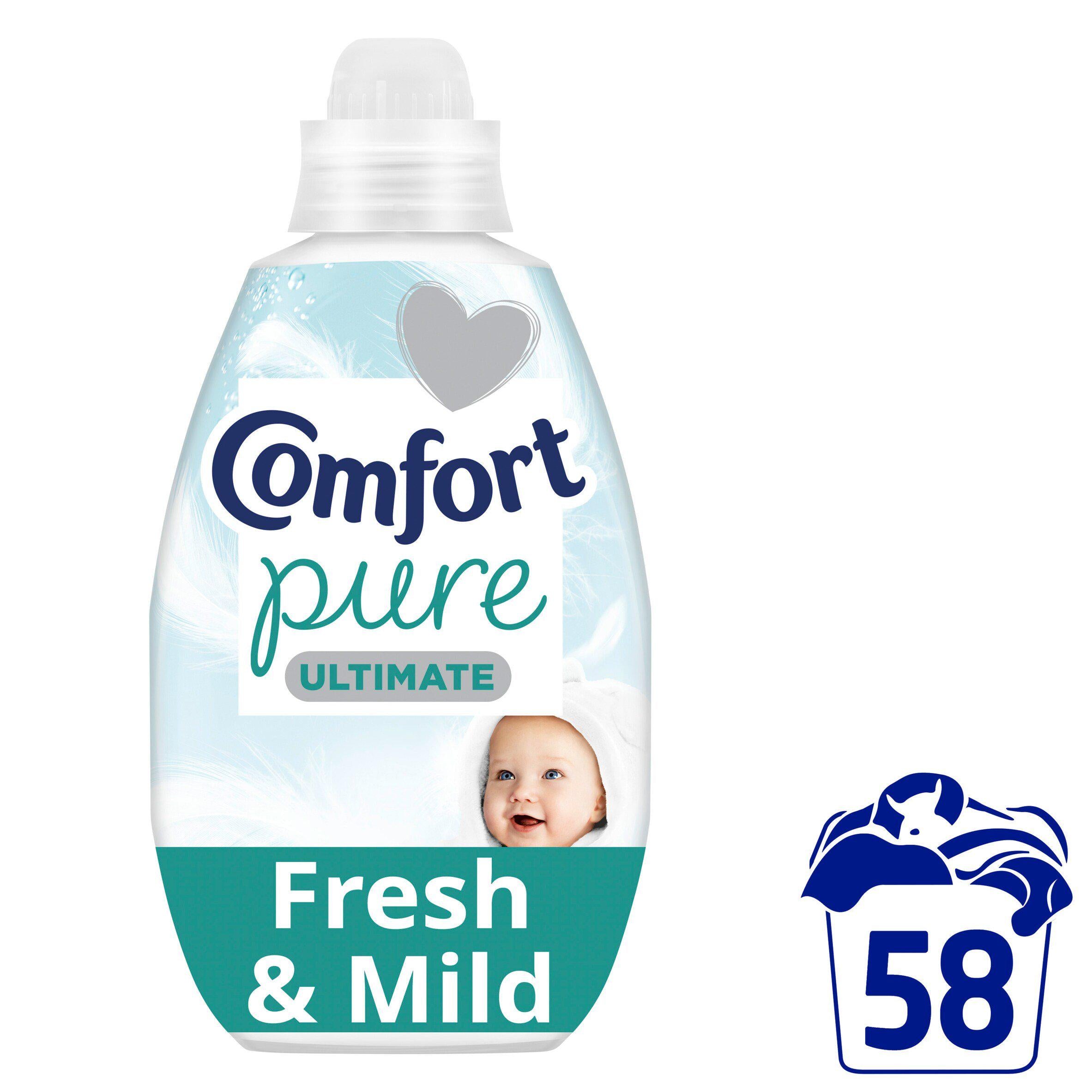 Comfort fabric conditioner Pure Ultra Concentrated 870ml - British product