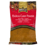 Natco Madras Curry Powder 400g, imported from the UK
