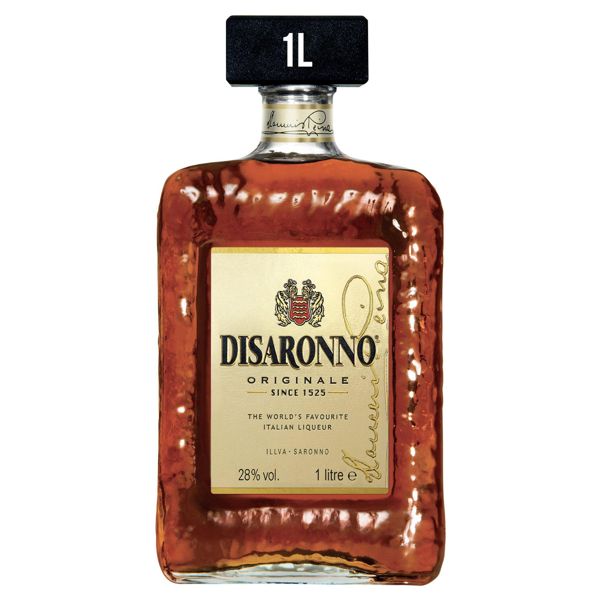 Disaronno Originale Amaretto liqueur 1L, UK version
