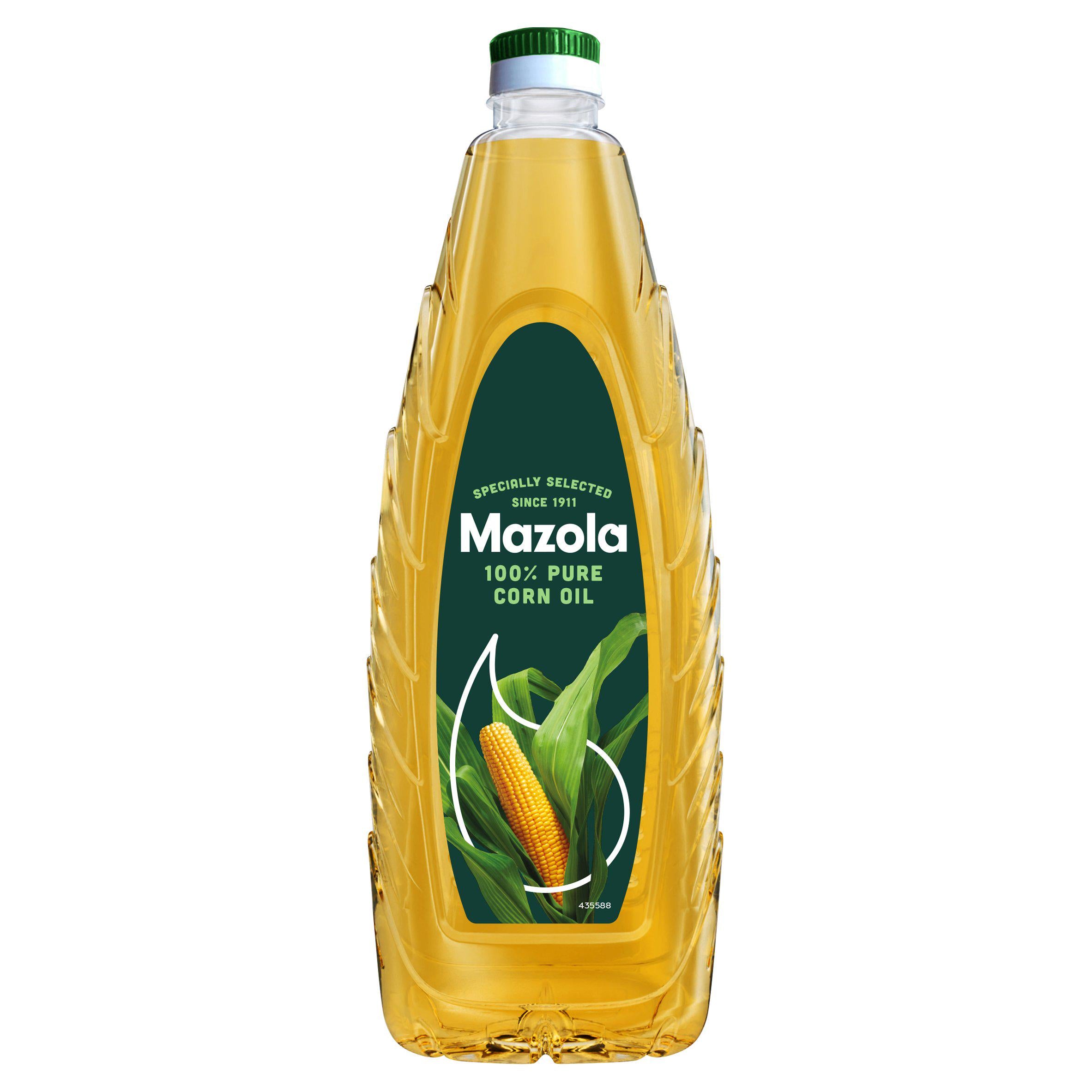 Mazola pure corn oil 1L bottle, imported from the UK