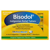 Bisodol peppermint chewable tablets x60 - British product