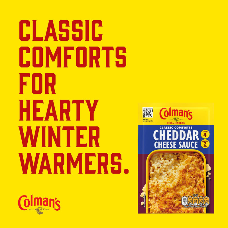 Colman's cheddar cheese sauce mix 40g - British product