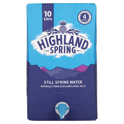 Sainsburys Highland Spring Still Spring Water 10 Litre- Buy online at McGrocer