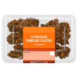 Sainsbury's chocolate cornflake clusters mini bites 120g (British brand)