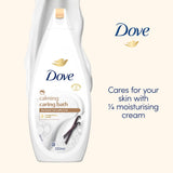 Dove Calming Caring Bath Soak with shea butter 720ml, UK version