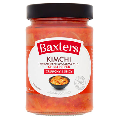 Sainsburys Baxters Kimchi Korean Style Spicy Fermented Cabbage 300g- Buy online at McGrocer