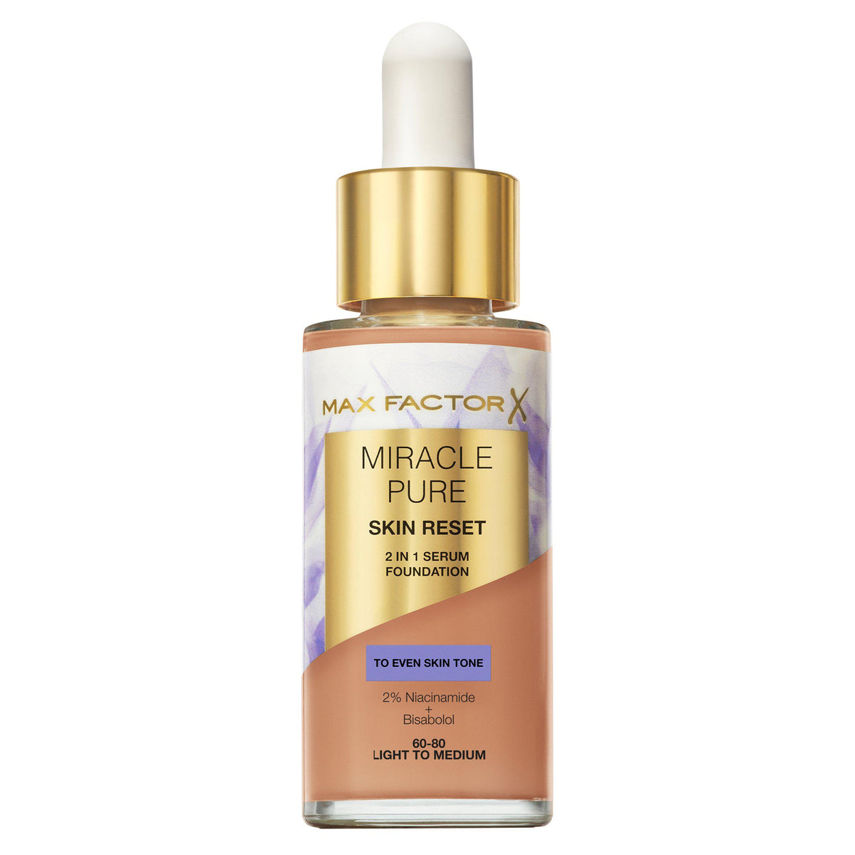 Max Factor serum foundation Light Medium 30ml imported from the UK