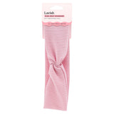 Lavish wide knot headband soft hold all hair types - British product
