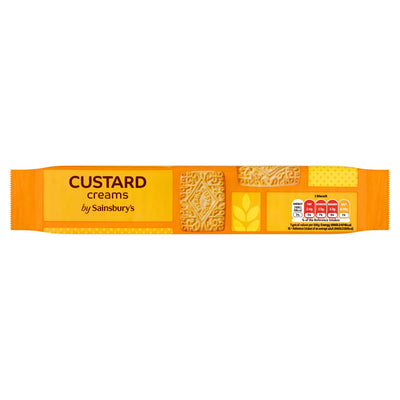 Sainsburys Sainsbury's Custard Creams 200g- Buy online at McGrocer
