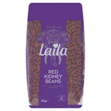 Laila Premium Red Kidney Beans Dry Whole 2kg, UK version