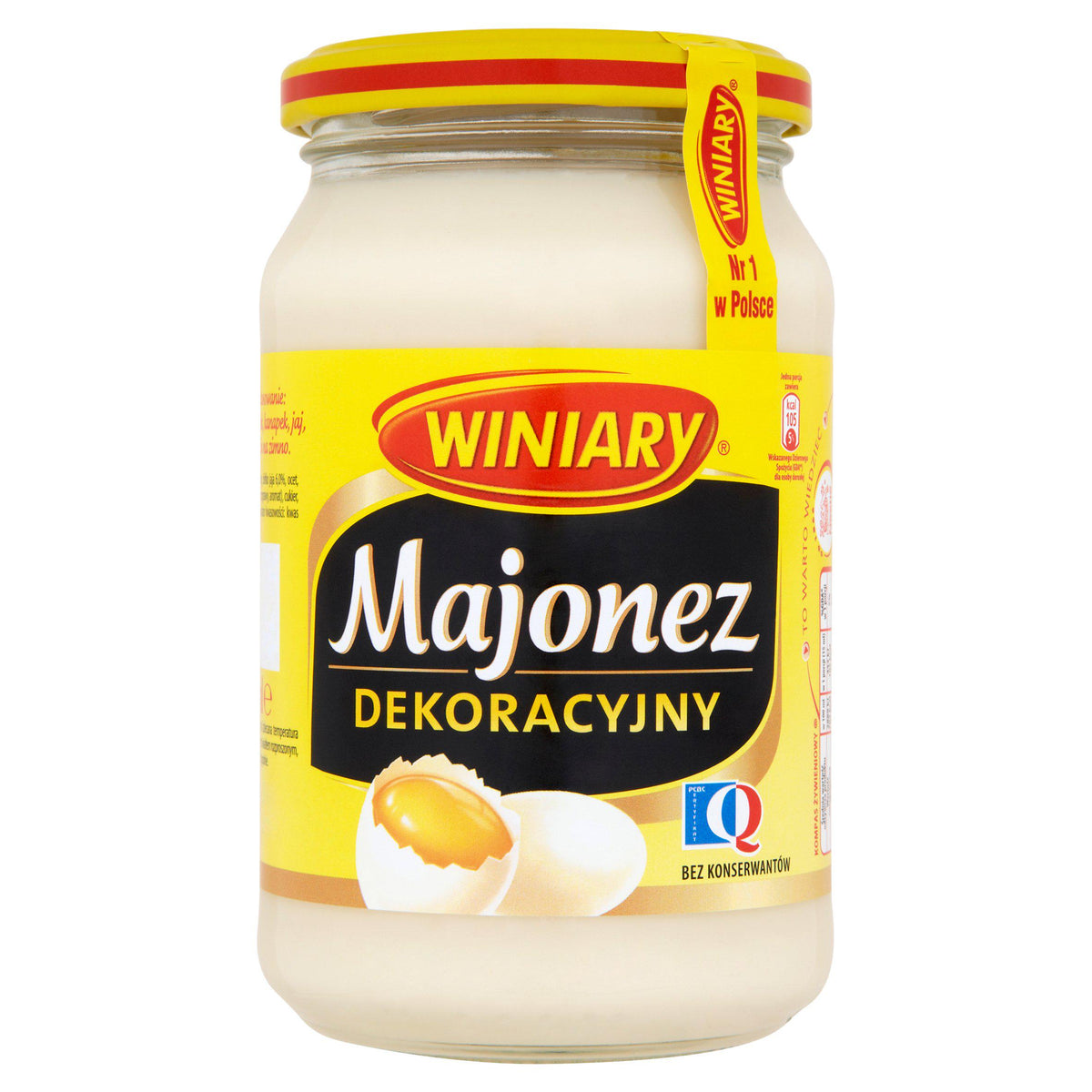 Winiary Mayonnaise Sauce 400ml jar - British product