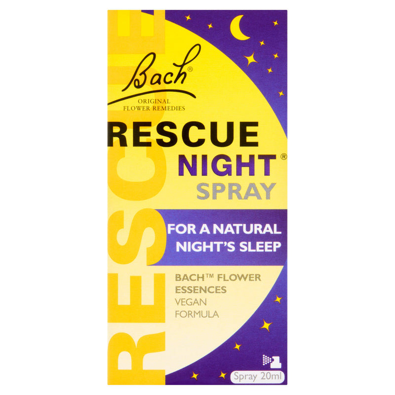 Bach Rescue Night Spray 20ml, imported from the UK
