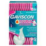 Gaviscon Double Action Mint sachets 24x10ml (British brand)