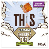 Omami lightly seasoned chickpea tofu 200g, imported from the UK