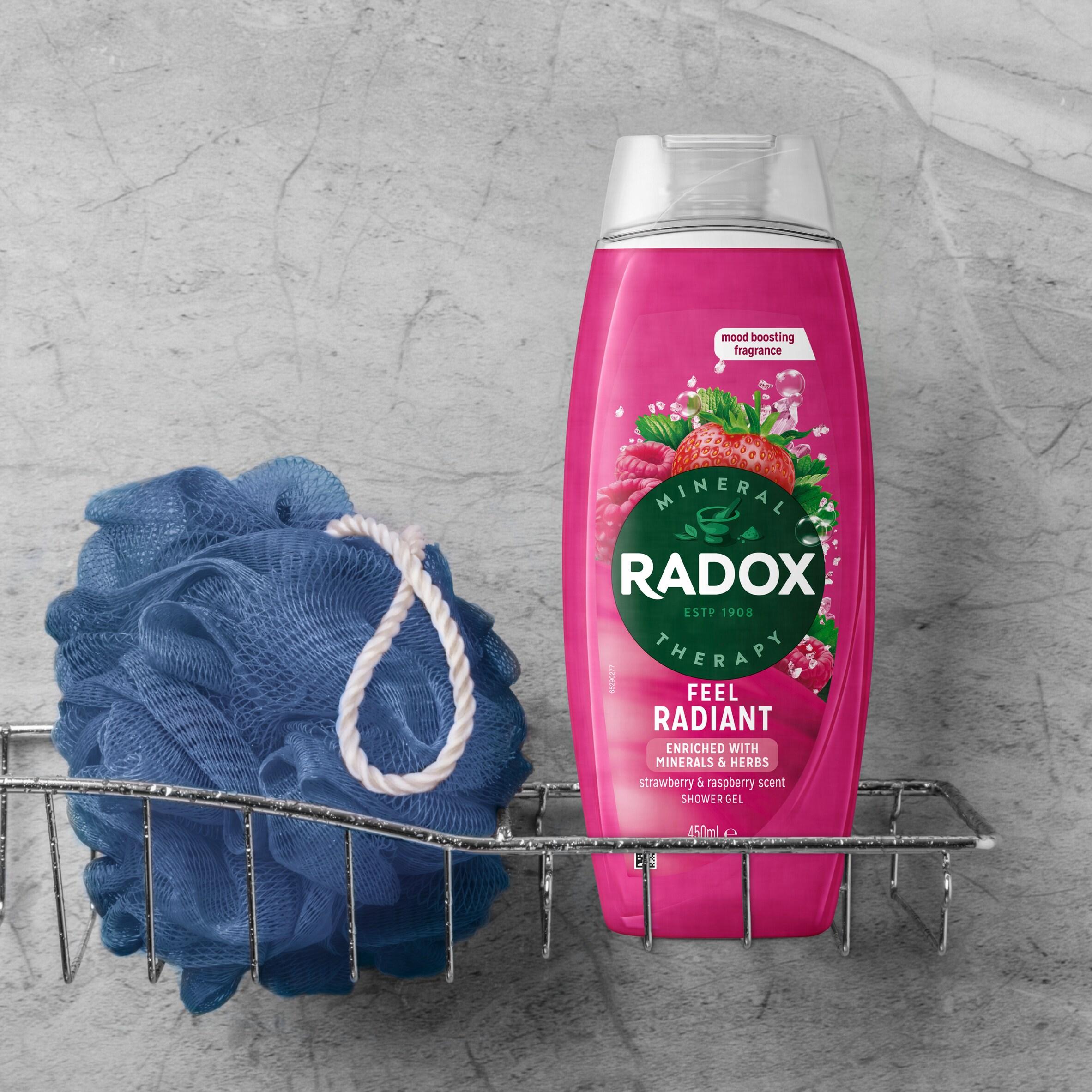 Radox Feel Radiant shower gel 450ml (British brand)
