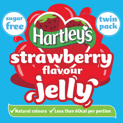 Sainsburys Hartley's Sugar Free Strawberry Jelly Twin Pack 23g- Buy online at McGrocer
