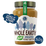 Whole Earth organic smooth peanut butter 340g, UK version