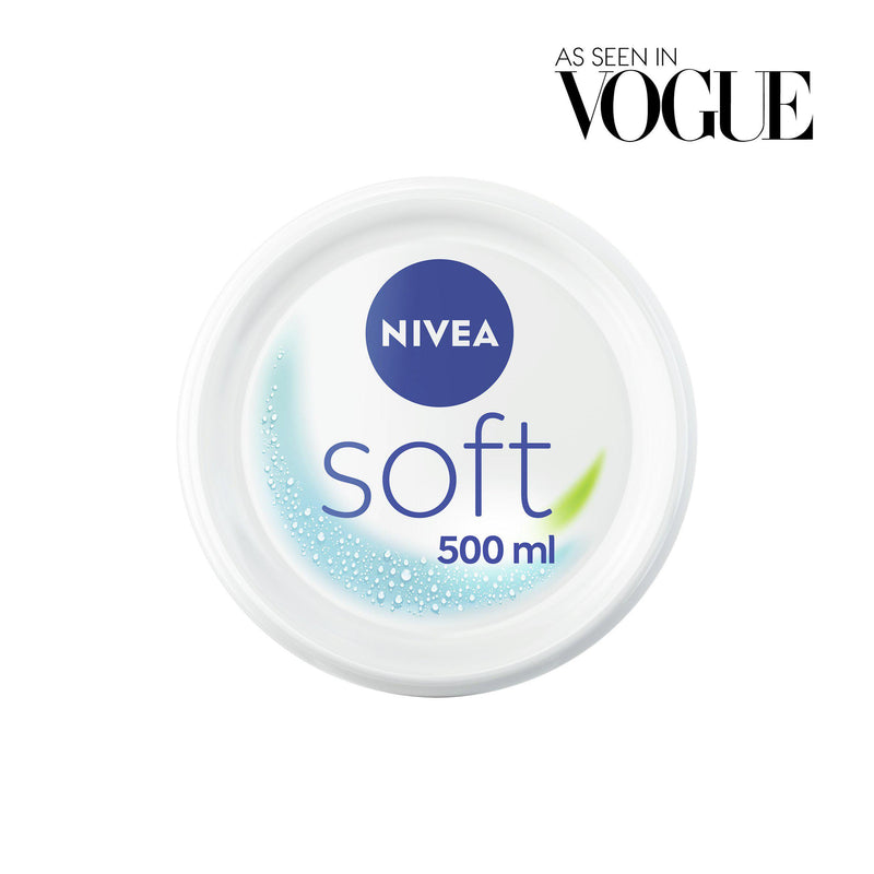 Nivea Soft moisturising cream 500ml, UK version
