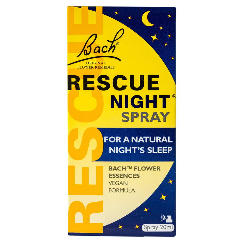 Bach Rescue Night Spray 20ml, imported from the UK