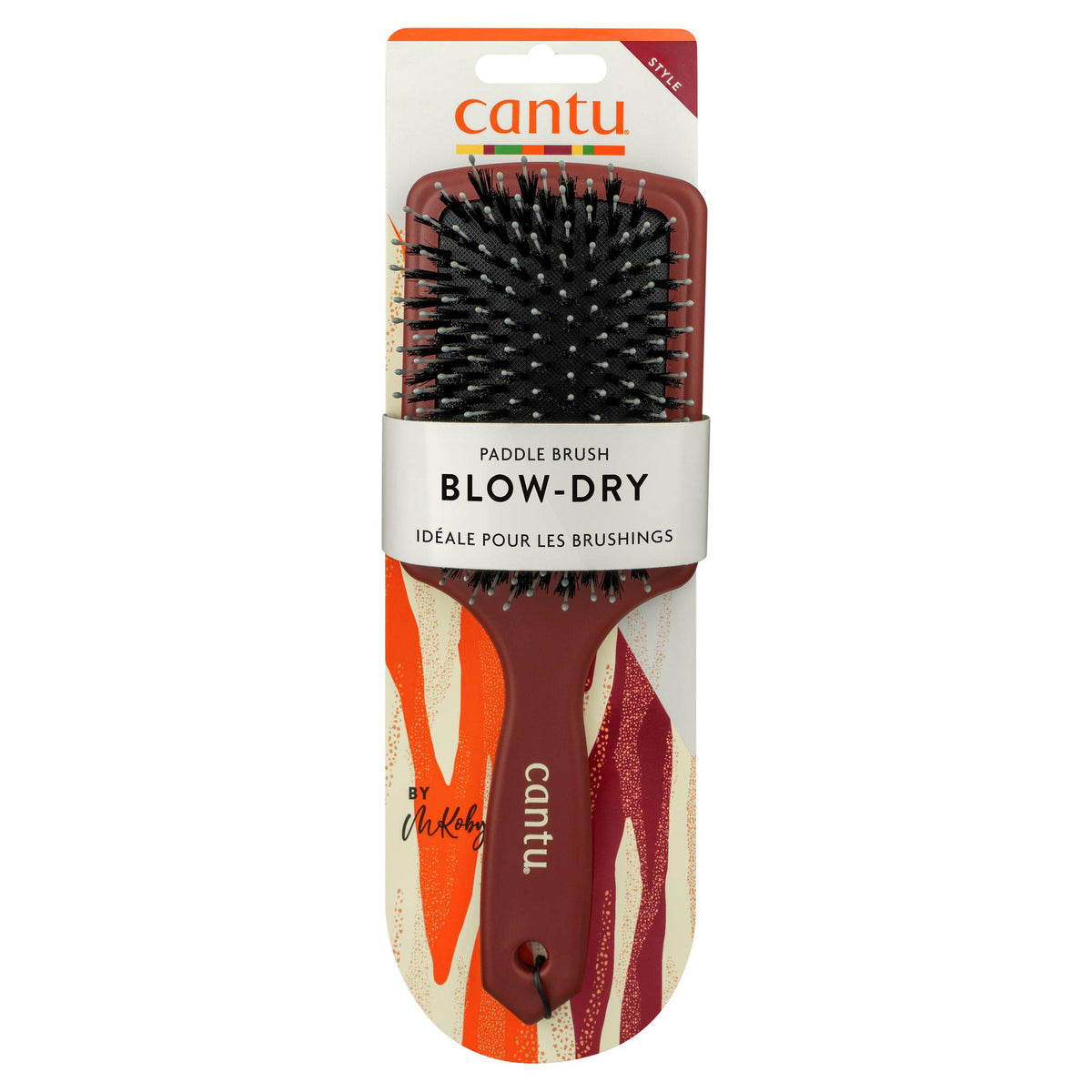 Cantu paddle brush for thick curly hair - British product