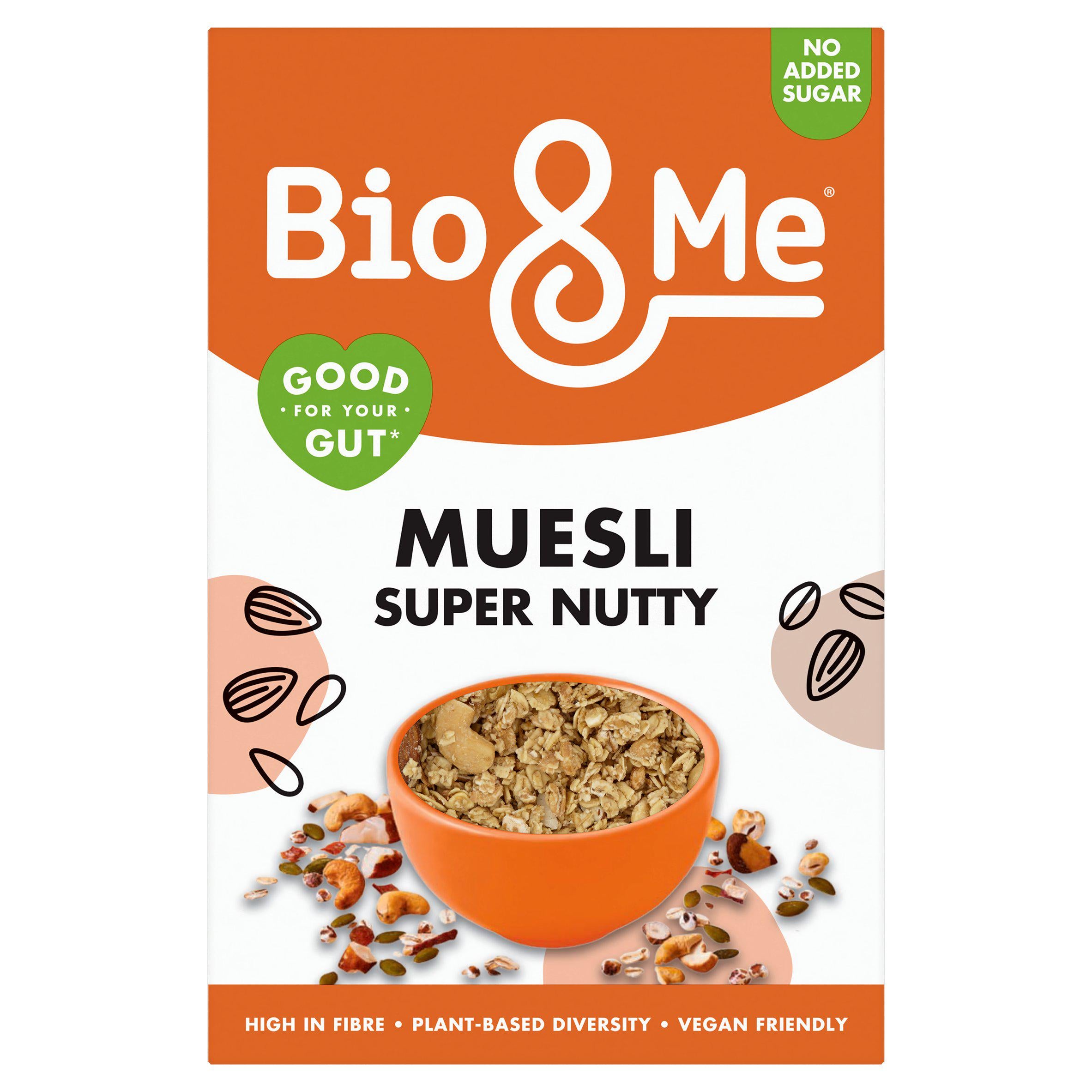 Bio & Me Super Nutty Muesli 450g - British product