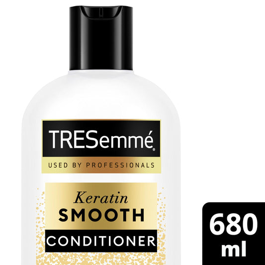 TRESemme Keratin Smooth Hair Conditioner for Frizz Control Smoothness & Shine 680ml GOODS Sainsburys   