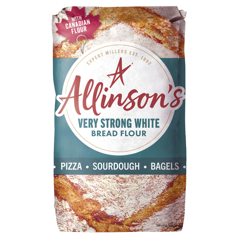 Allinson's very strong white bread flour 1kg (British brand)