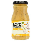 Loyd Grossman korma curry sauce 350g, imported from the UK