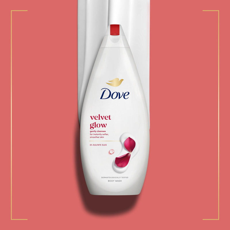 Dove Body Wash Velvet Glow 720ml - British product
