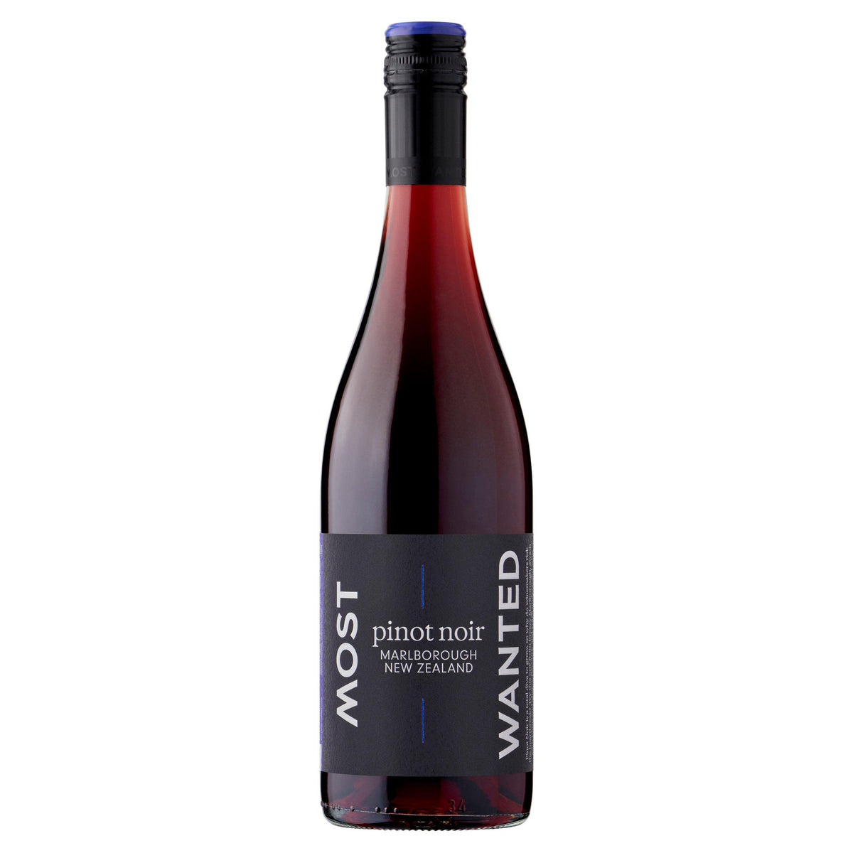 Most Wanted Pinot Noir red wine 75cl, UK version
