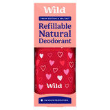 Wild Fresh Cotton & Sea Salt Natural Deodorant 40g (British brand)