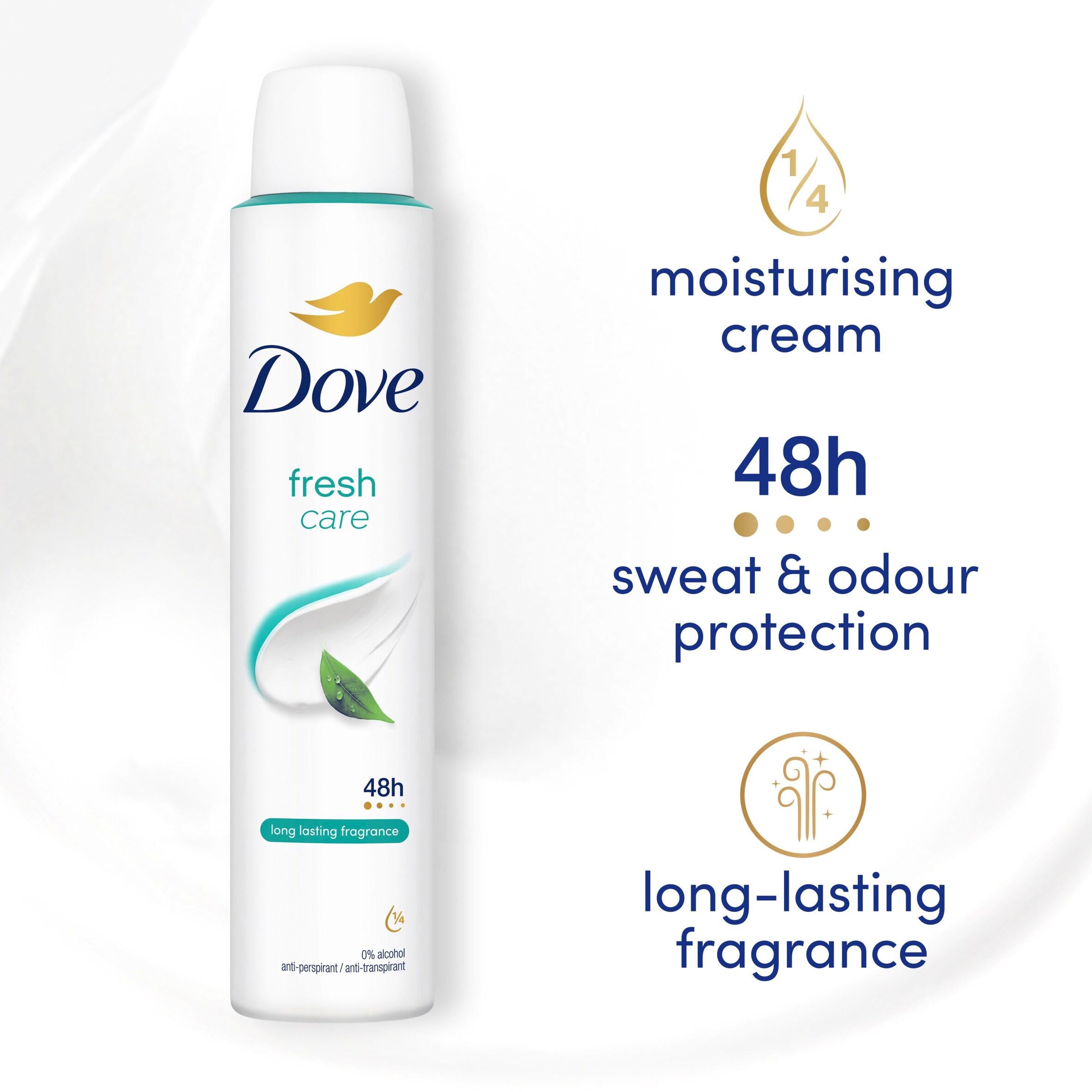 Dove Women's antiperspirant deodorant spray 200ml, imported from the UK