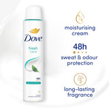 Dove Women's antiperspirant deodorant spray 200ml, imported from the UK