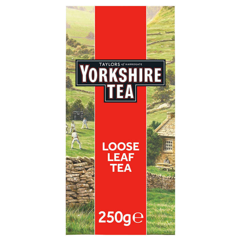 Yorkshire Tea loose leaf black tea 250g (British brand)