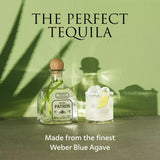 Patrón Silver Tequila 70cl bottle, imported from the UK