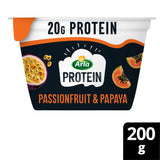 Arla passionfruit papaya yogurt 200g, UK version