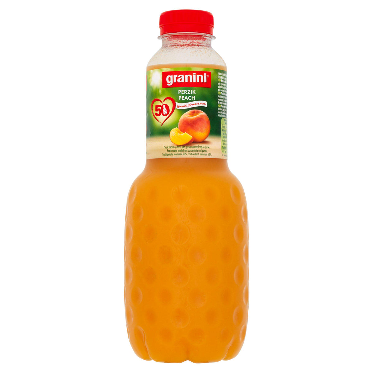 Granini Peach Flavoured Juice 1L, imported from the UK