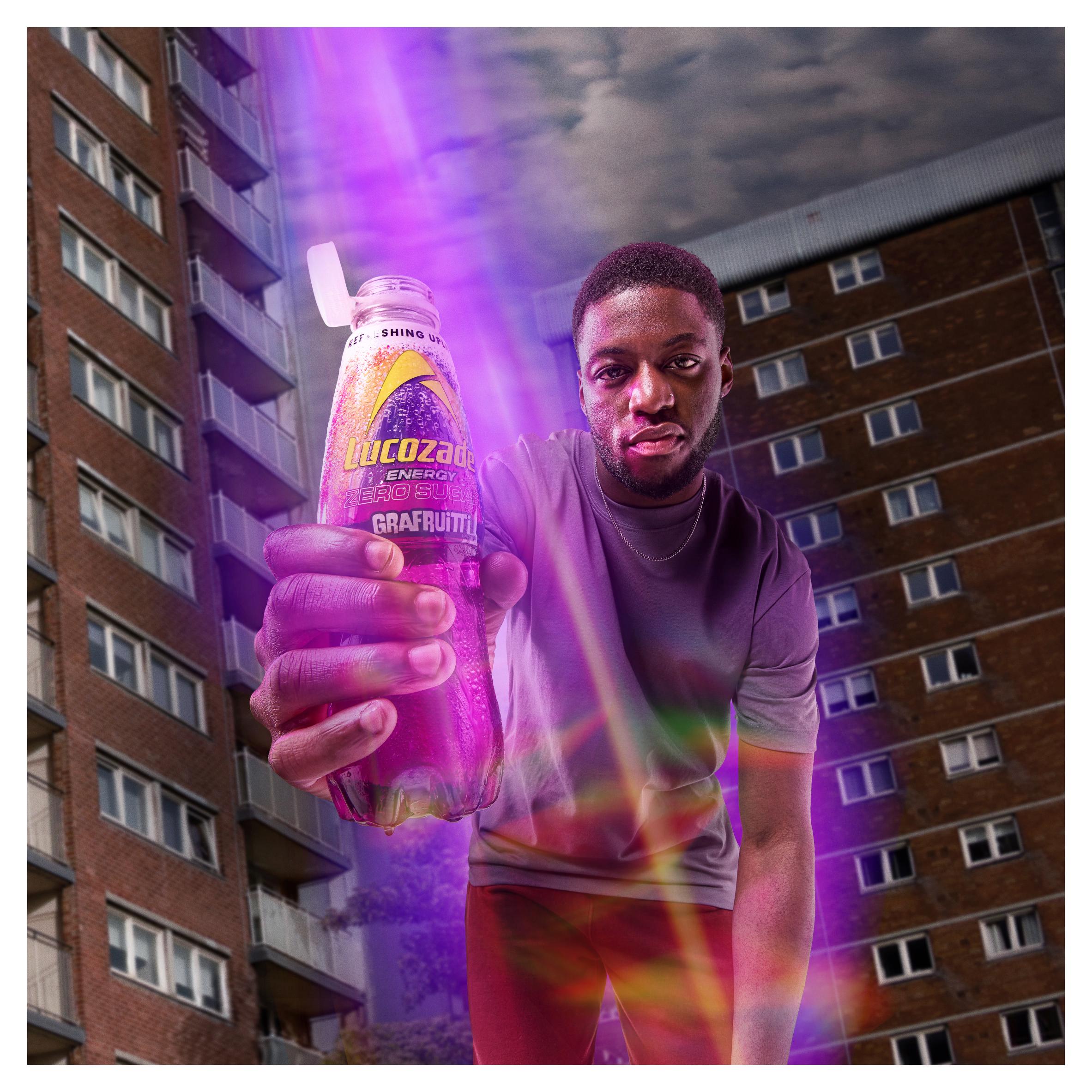 Lucozade energy drink Grafruitti flavour 900ml - British product