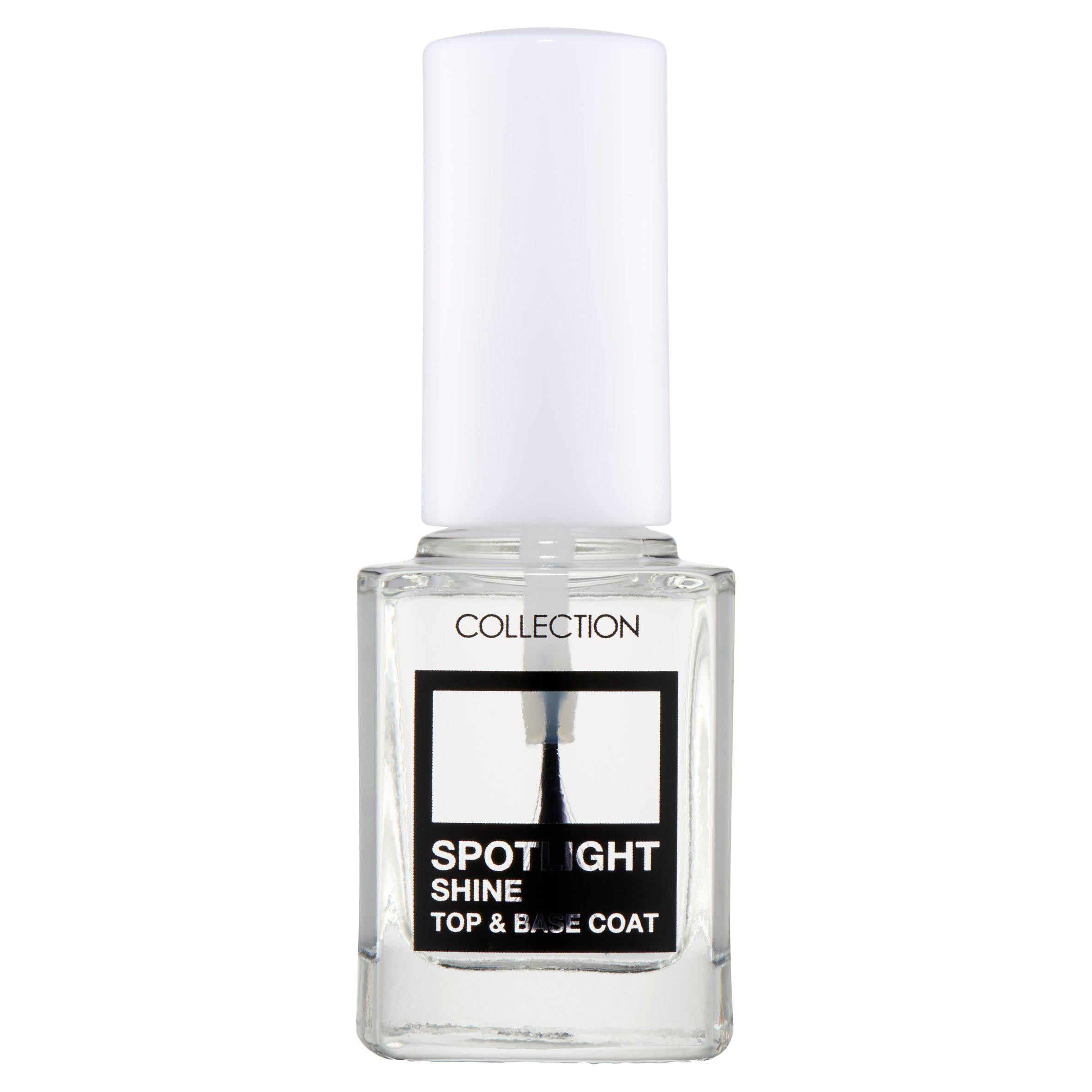 Collection Spotlight Shine nail top and base coat 10.5ml - British product