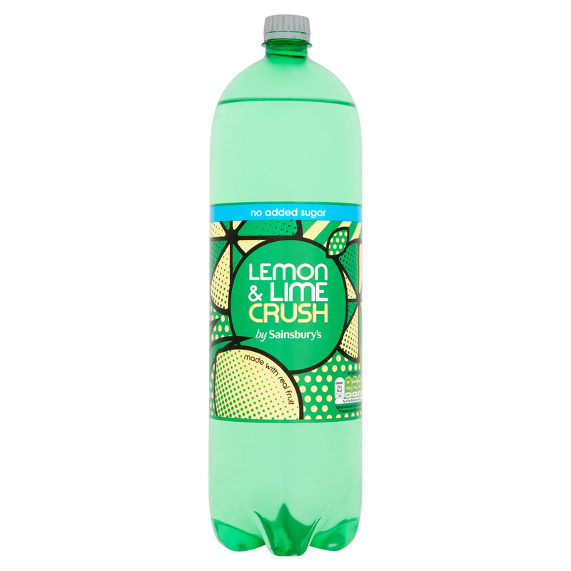 Sainsbury's Diet Lemon & Lime soft drink 2L, imported from the UK
