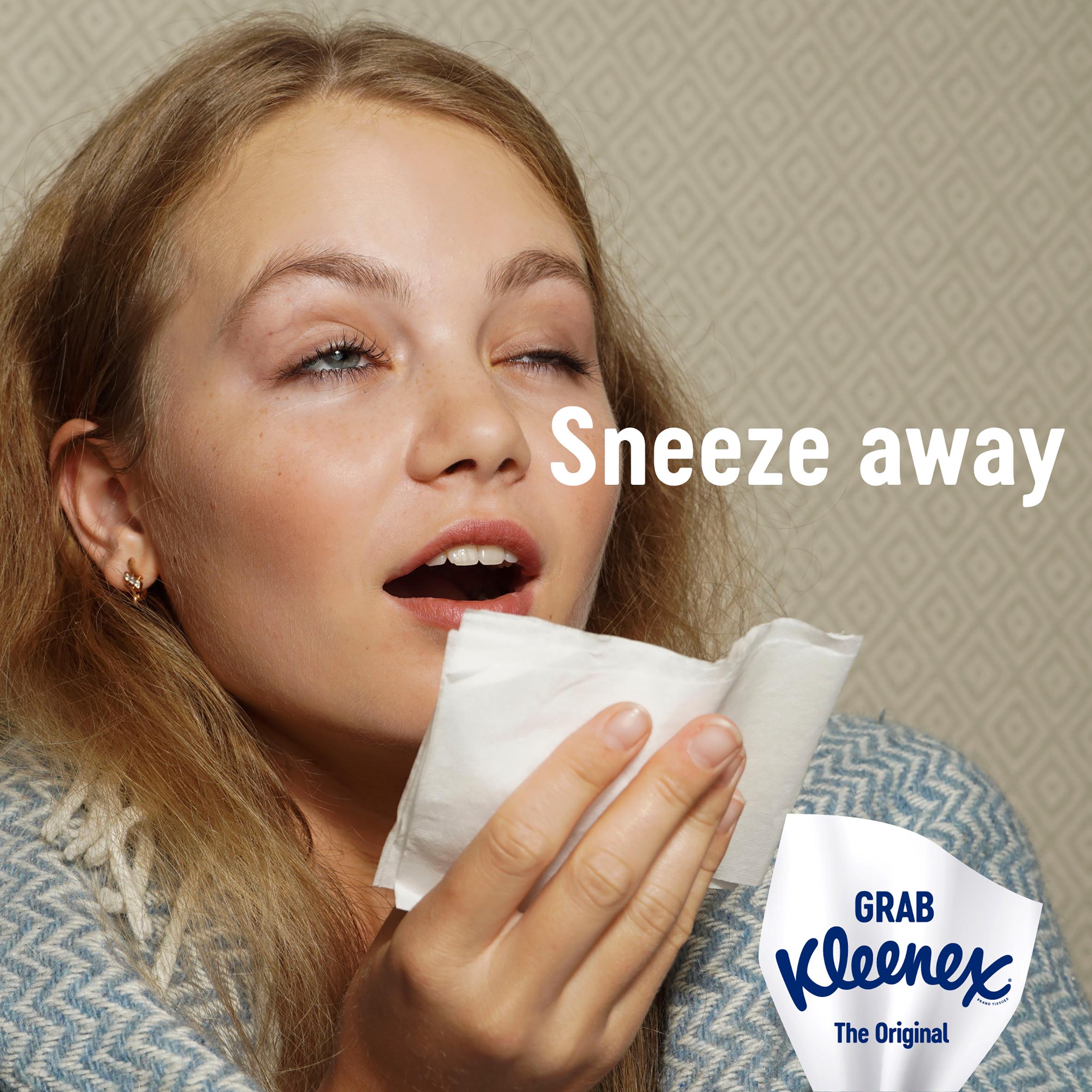 Kleenex Original Tissues Twin Pack 2 x 64 Sheets, UK version