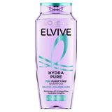 L'Oréal Paris Elvive Hydra Pure 72H Purifying Shampoo for Oily Scalp & Dehydrated Lengths 250ml