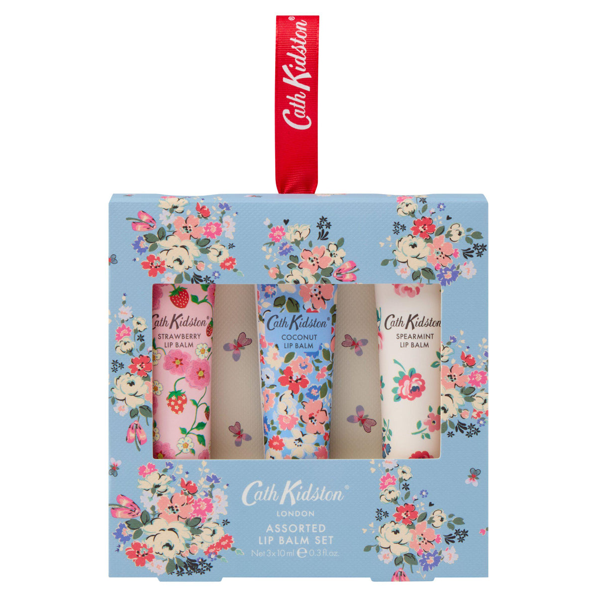 Cath Kidston lip balm set 3 x 10ml - British product