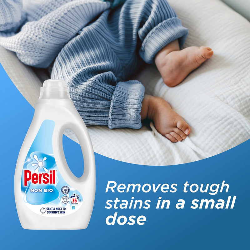 Persil Non Bio laundry liquid detergent 945ml, UK version