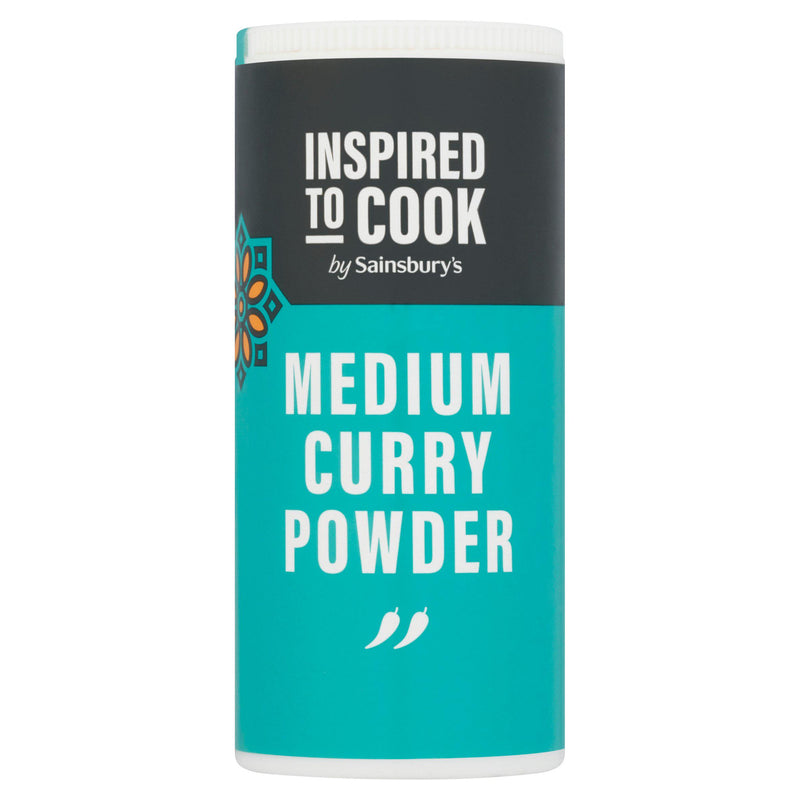 Sainsbury's medium curry powder blend 80g, UK version