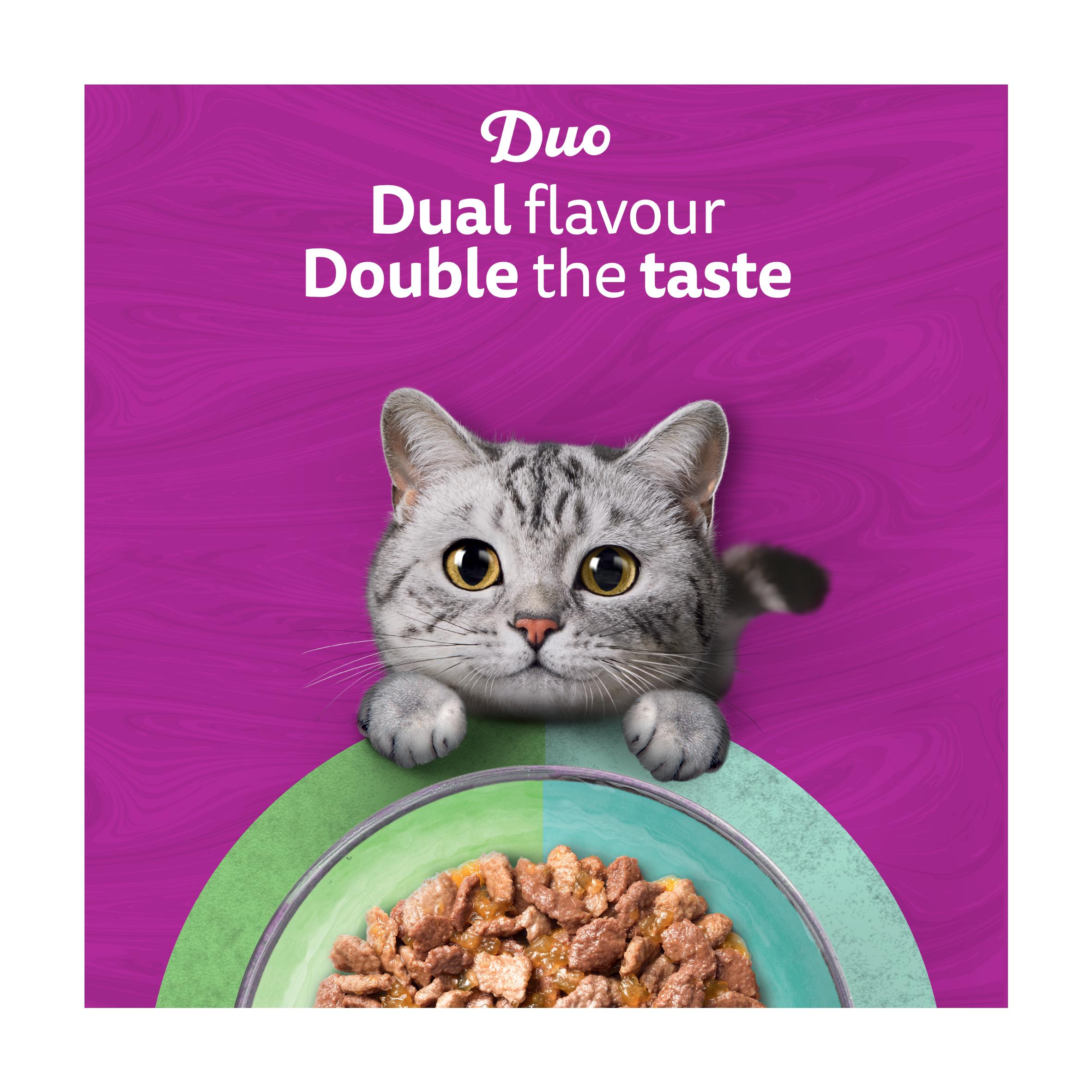 Whiskas wet cat food Duo Mixed Medley 12x85g pouches, UK version
