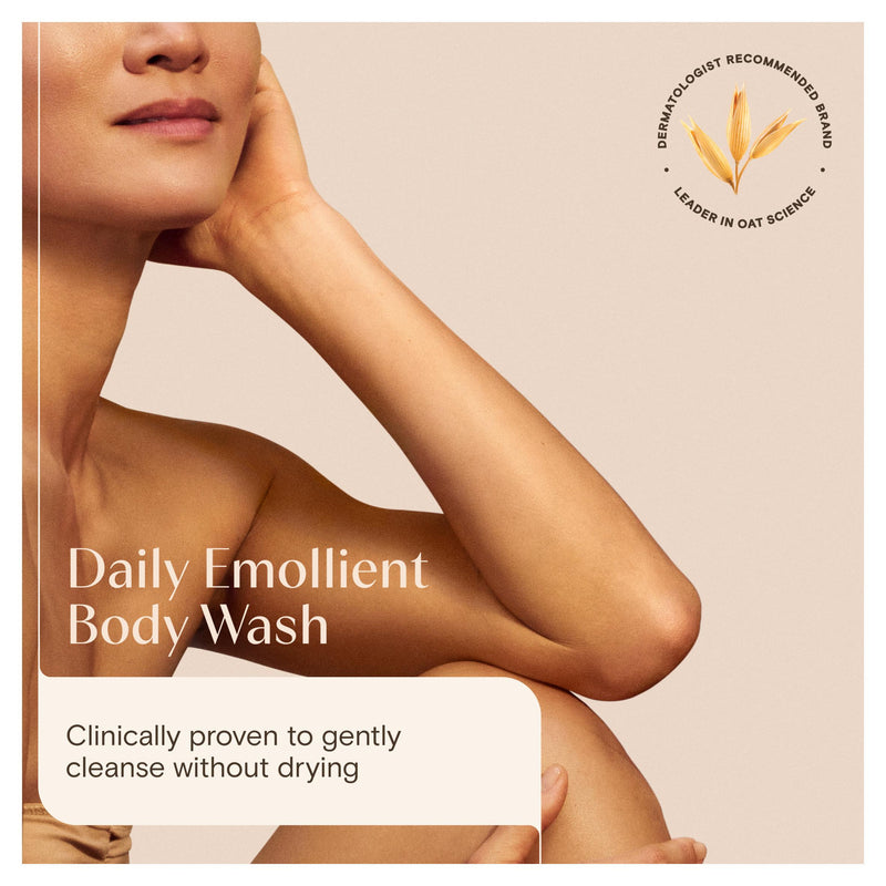 Aveeno Dermexa Daily Emollient body wash 300ml, imported from the UK