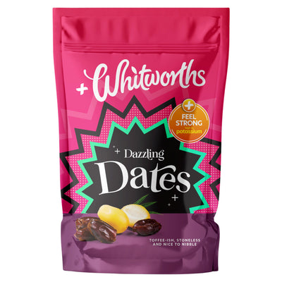 Sainsburys Whitworths Dried Stoned Dates 300g- Buy online at McGrocer
