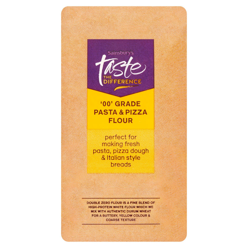 Sainsbury's 00 grade pasta flour Taste the Difference 1kg, UK version